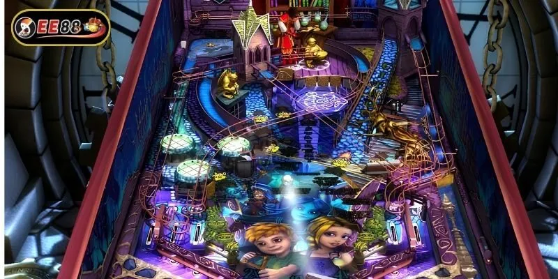 Pinball là trò chơi sử dụng xu nổi tiếng và có tên gọi khác là trò chơi bắn bóng